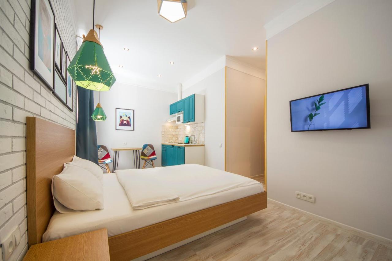 Design Apartments On Velyka Vasylkivska 42 Kyjev Exteriér fotografie